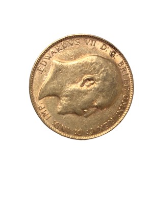 Lot 414 - G.B. - Gold Sovereign Edward VII 1907 AVF (1 coin)