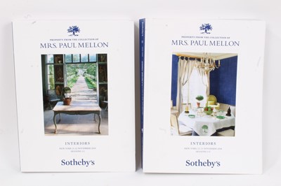 Lot 1009 - Two Sotheby’s sale catalogue Mrs Paul Mellon, two volumes