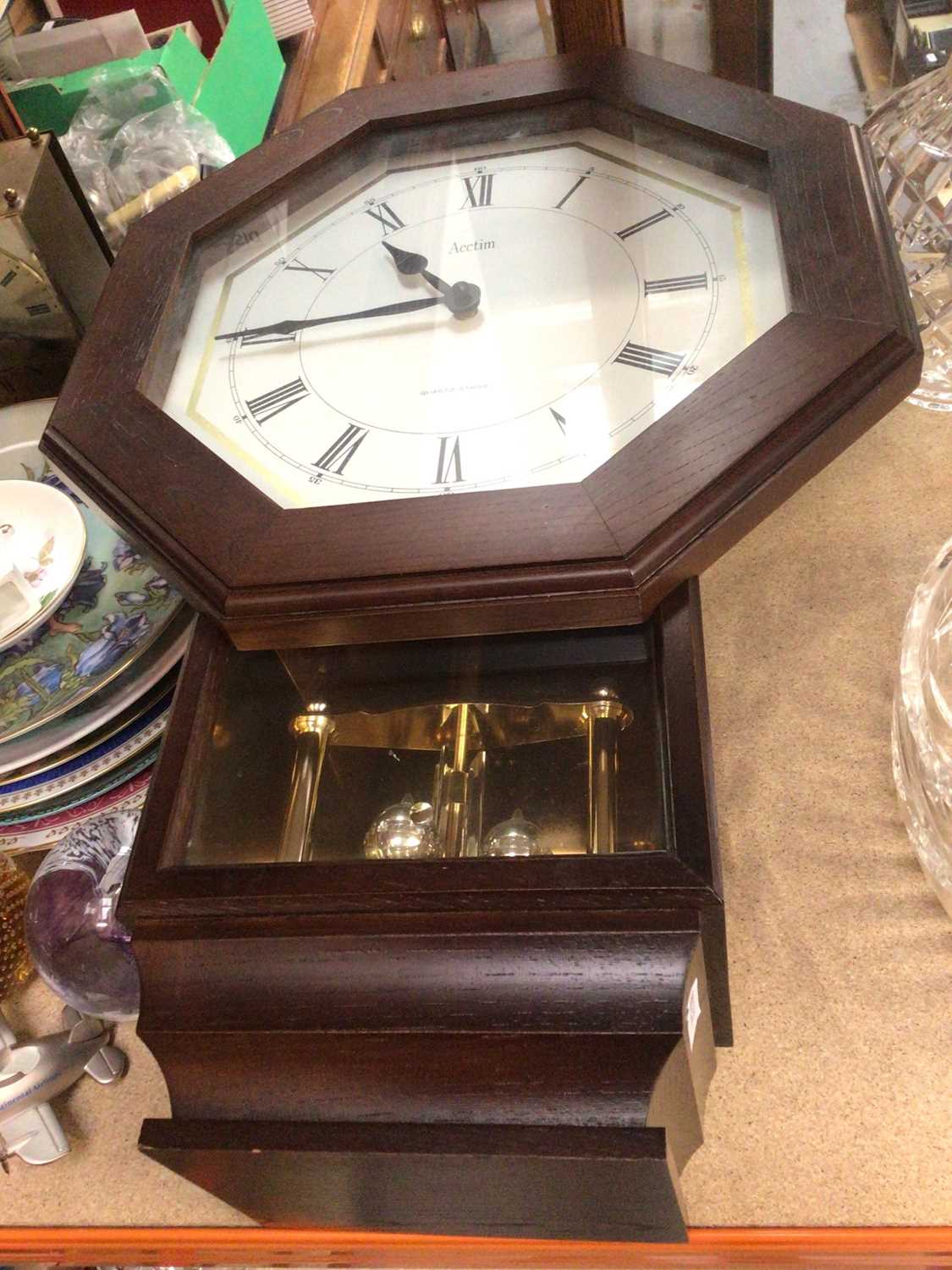 Lot 465 Waterford crystal bedside clock, other