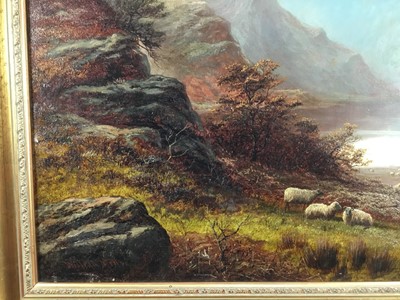 Lot 322 - William Mellor (1851-1931) oil on canvas -Welsh Landscape, signed, inscribed verso, 61cm x 92cm, in gilt frame