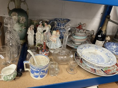 Lot 236 - Collection of ceramics and glass, vintage champagne