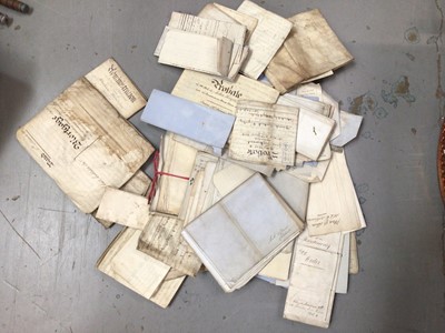 Lot 380 - A collection of antique legal documents