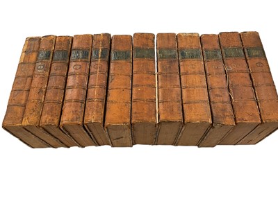 Lot 1689 - Arthur Young - Annals of Agriculture and other useful arts - 12 volumes published in Bury St Edmunds in 1971 half calf
