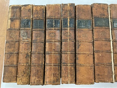 Lot 127 - Arthur Young - Annals of Agriculture and other useful arts - 12 volumes published in Bury St Edmunds in 1971 half calf