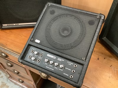 Lot 2205 - Three Electric Guitar amplifiers to include a Marshall Valvestate 80V model 8080, Peavey Envoy 110, and a small practice amplifier (3)