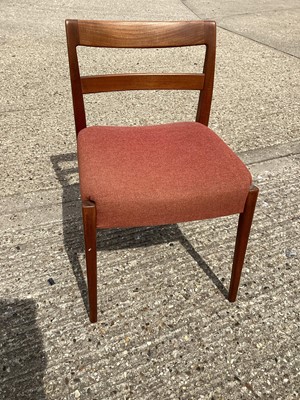 Lot 1404 - Nils Jonsson for Troeds ‘Lyon’ sideboard and four ‘Garmi’ chairs