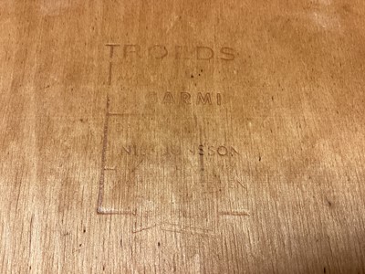 Lot 1404 - Nils Jonsson for Troeds ‘Lyon’ sideboard and four ‘Garmi’ chairs