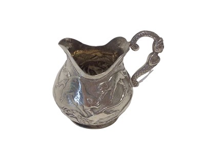 Lot 69 - Indian silver cream jug