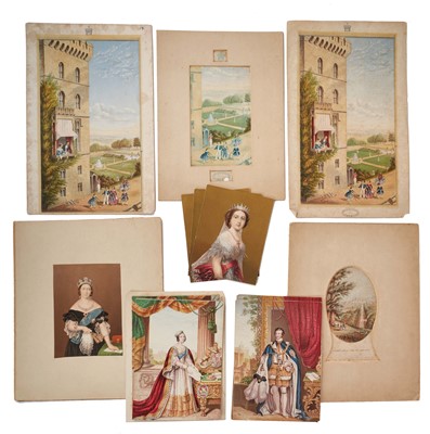 Lot 93 - Collection of Victorian Royal subject  Baxter and Le Blond prints
