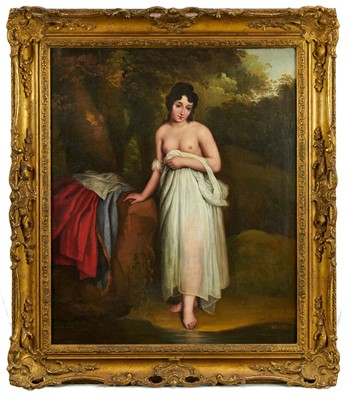 Lot 1188 - French School, early 19th century, The Bather, provenance: Bonhams, The selected contents of Chateau de Villers-Helon, 30th June 2015, lot 105