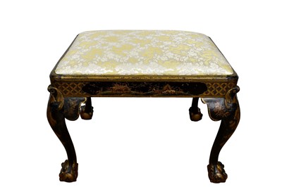 Lot 1466 - Early 20th century chinoiserie stool