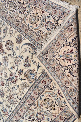 Lot 1592 - A North-West Persian Nain carpet