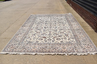 Lot 1592 - A North-West Persian Nain carpet