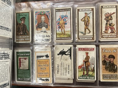 Lot 222 - Two albums of vintage cigarette cards