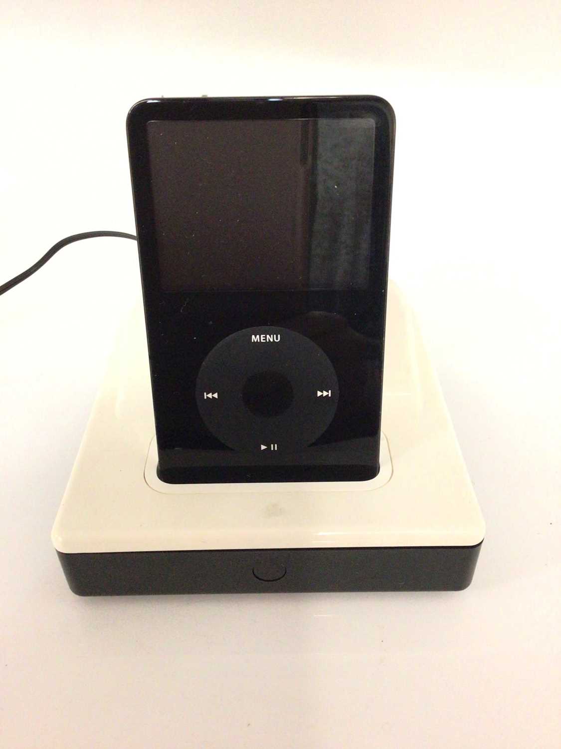 Lot 410 - 2006 Apple iPod, model no: A1136, with docking station