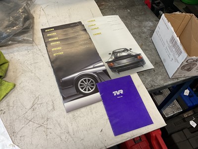 Lot 212 - Group of 11 Noble and TVR brochures for Noble M14 and M12 GTC.