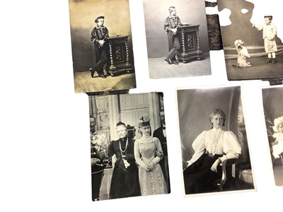 Lot 29 - The family of H.M. Queen Victoria, collection of portrait photographs including