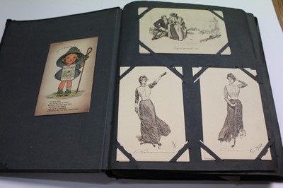 Lot 1497 - Postcards in album