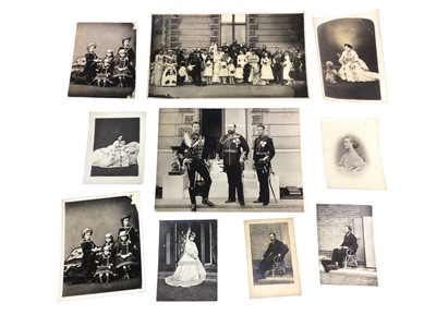 Lot 32 - T.R.H. Edward Albert Prince of Wales and Princess Alexandra of Wales (later T.M. King Edward VII and Queen Alexandra), collection of portrait photographs taken at Osborne including their children...