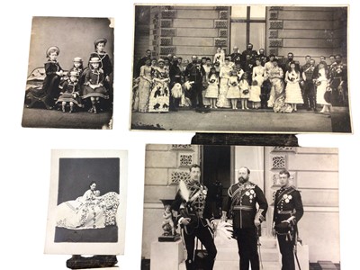 Lot 32 - T.R.H. Edward Albert Prince of Wales and Princess Alexandra of Wales (later T.M. King Edward VII and Queen Alexandra), collection of portrait photographs taken at Osborne including their children...