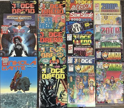 Lot 8 - Two boxes of Eagle and 2000ad magazines