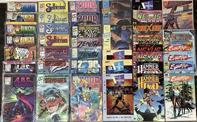 Lot 9 - Two boxes of Comics to include London nights comics and others