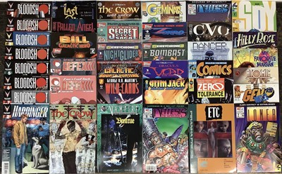 Lot 10 - Four boxes of comics to include DC Vertigo, Valiant Comics and others