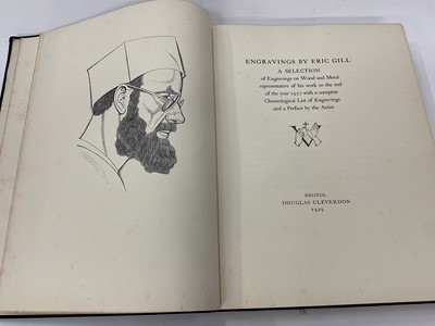 Lot 1740 - Engravings  by Eric Gill - A selection, limited to 400 copies