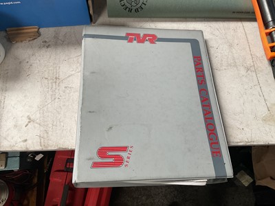 Lot 242 - TVR S Series parts catalogue in folder