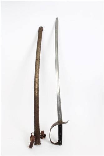 Lot 726 - Victorian 1899 pattern Cavalry Troopers' sword,...