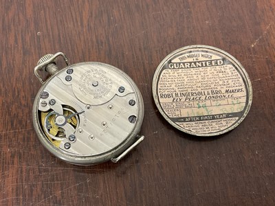 Lot 762 - First World War Trench wrist watch