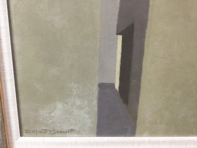 Lot 84 - Claude Dupont-Gomont (b.1927) pair of oils on canvas of French city scenes, including one entitled 'Rue des Chartres', dated 1979 and 1986