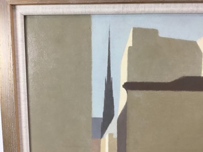 Lot 84 - Claude Dupont-Gomont (b.1927) pair of oils on canvas of French city scenes, including one entitled 'Rue des Chartres', dated 1979 and 1986