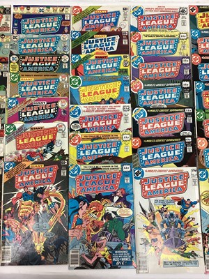 Lot 142 - Large quantity of 1970's and 80's DC Comics, Justice League of America. Approximately 130 comics