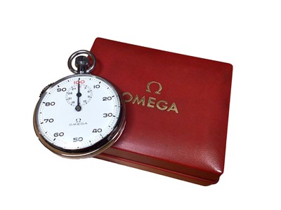 Lot 107 - Omega stopwatch in original box