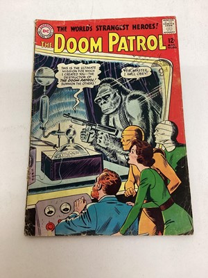 Lot 143 - Collection of 1960's DC Comics, The Doom Patrol #86-121 (Missing #90 #93 #101 #114). Key issues #86 1st appearance of Brother of Evil, #92 1st appearance of Dr Tyme, #99-100 1st appearance and orig...