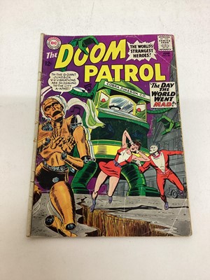 Lot 143 - Collection of 1960's DC Comics, The Doom Patrol #86-121 (Missing #90 #93 #101 #114). Key issues #86 1st appearance of Brother of Evil, #92 1st appearance of Dr Tyme, #99-100 1st appearance and orig...