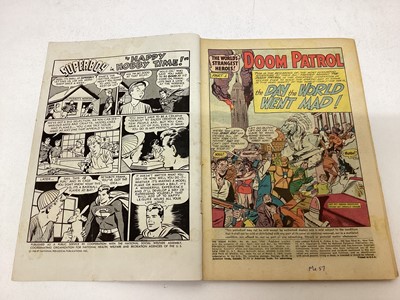 Lot 143 - Collection of 1960's DC Comics, The Doom Patrol #86-121 (Missing #90 #93 #101 #114). Key issues #86 1st appearance of Brother of Evil, #92 1st appearance of Dr Tyme, #99-100 1st appearance and orig...