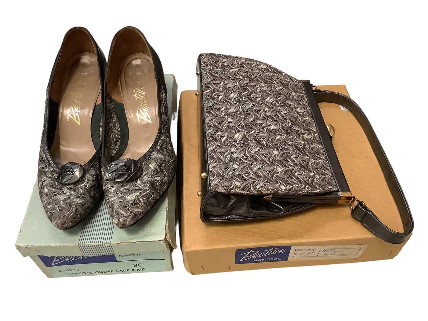 Mink shoes and matching bag hotsell