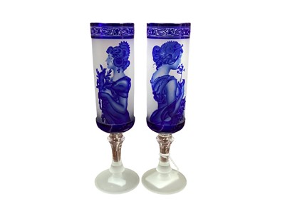 Lot 1147 - Pair of Art Nouveau style glasses