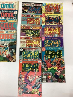 Lot 146 - Quantity of Mostly 1970's DC Comics to include Kung - Fu Fighter #1-18, The Sandman #1-6, Omac #1-8, Starfire #1-8, Star Hunters #1-7 and others