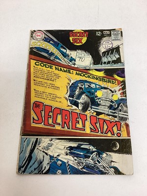 Lot 147 - Complete 1960's DC Comics The Secret Six #1-7