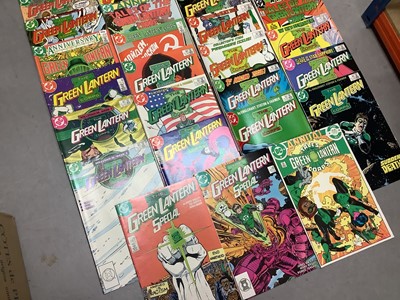 Lot 150 - Quantity of 1980's DC Comics, Green Lantern together with Green Lantern The Corps. Approximately 45 comics