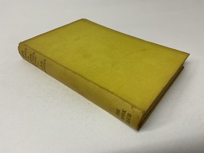 Lot 1702 - J R R Tolkien, The Hobbit, 1942 Children's Book Club edition, yellow cloth binding