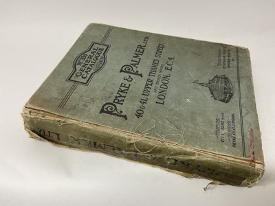 Lot 193 - Pryke and Palmer catalogue