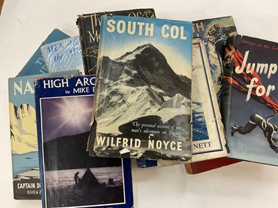 Lot 1726 - Group of vintage exploration and mountaineering books