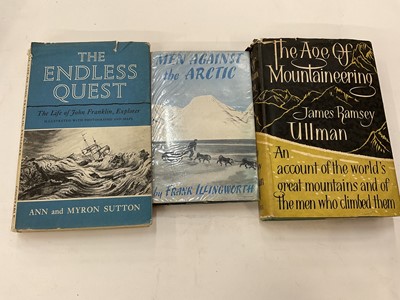 Lot 1726 - Group of vintage exploration and mountaineering books