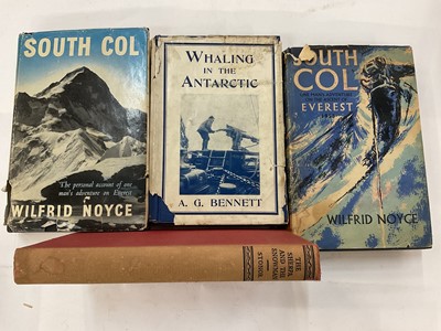 Lot 1726 - Group of vintage exploration and mountaineering books