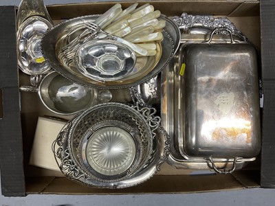 Lot 303 - Collection of various silver plate