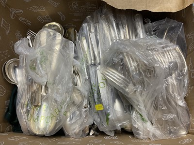 Lot 304 - Large collection of various plated cutlery